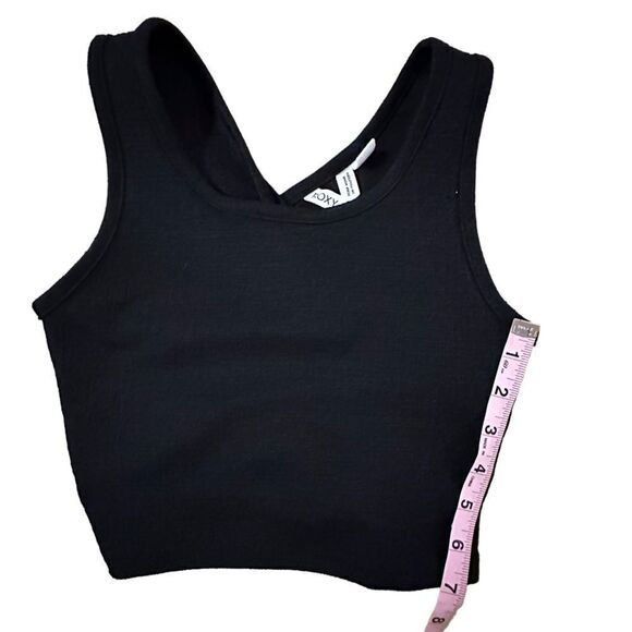 Roxy Good Keepsake Crop Top ~ soft stretchy knit fabric ~ crop top fitted ~ XS - Picture 12 of 13